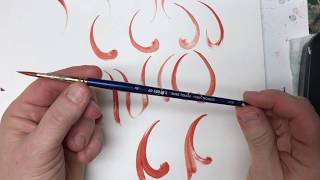 Rosemaling beginners Tutorial  Lise Lorentzen ASMR [upl. by Adianez]