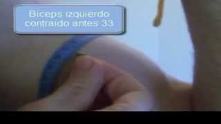 Programa de Aumento de masa muscular en biceps triceps con electroestimulacion [upl. by Rajiv]