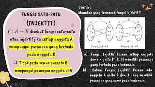 SIFAT SIFAT FUNGSI  MATEMATIKA FASE F  KELAS XI  KURIKULUM MERDEKA [upl. by Llemor]