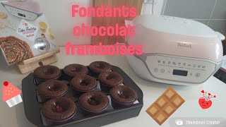 Fondants chocolatframboises au Cake factory infinity [upl. by Eradis]