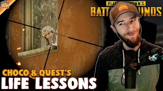 Some Life Lessons with chocoTaco amp Quest  PUBG Erangel Duos Gameplay [upl. by Evilo]