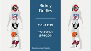 Rickey Dudley Football Tight End [upl. by Aliwt]