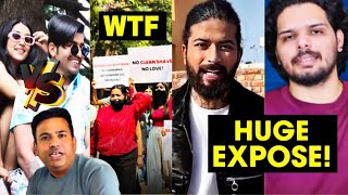 YouTubers HUGE EXPOSE😧 No Clean Shave No Love Protest😳😭 Puneet Superstar Joginder UK07 Rider [upl. by Olsen297]