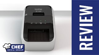 Brother QL 800 Label Maker Label Printer Review [upl. by Coben]