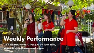 Weekly Performance  Performed by Dhammacakka Musik [upl. by Notlehs]