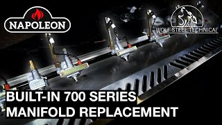 Napoleon BuiltIn 700 Series Manifold Replacement [upl. by Cousin197]