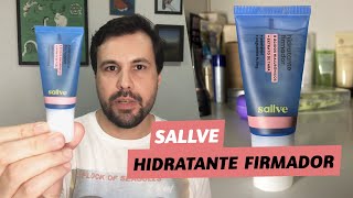 RESENHA HIDRATANTE FIRMADOR Sallve com 8 ácidos hialurônicos [upl. by Sivlek]