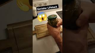 GENIALER Lifehack 😱 Einmachglas öffnen 💥💯 [upl. by Zed841]