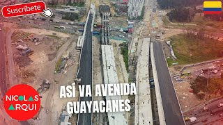 Así va la Construcción de la Avenida Guayacanes en Bogotá 🇨🇴  Avance de Obra de la Avenida Alsacia [upl. by Sillyrama]