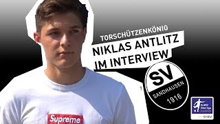 Interview mit Torschützenkönig Niklas Antlitz [upl. by Schwartz]