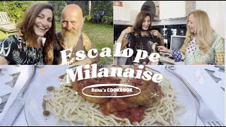 ESCALOPE PANEE A LA MILANAISE ET SPAGHETTI SAUCE TOMATOES [upl. by Fried]