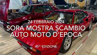 Sora Mostra Scambio auto depoca 2024 [upl. by Wolk]