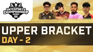 Skyesports Championship 2024 BGMI — Playoffs Upper Bracket — Day 2 [upl. by Rogozen402]