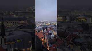 Riga rooftops Latvian capital city [upl. by Cookie606]