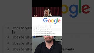 Beryllium Reacting With Water  Terrence Howard  Joe Rogan  Misconceptions [upl. by Ydisahc]