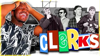 CLERKS 1994 Movie Reaction FIRST TIME WATCHING  GREATEST INDEPENDENT FILM EVER MADE [upl. by Ping]