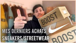 MES DERNIERS ACHATS SNEAKERS et STREETWEAR  YEEZY NIKE PRESTO ASOS LUNETTES [upl. by Snave]