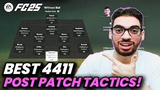 POST PATCH BEST META 4411 FORMATION AND CUSTOM TACTICS  FC 25 ULTIMATE TEAM [upl. by Jan]