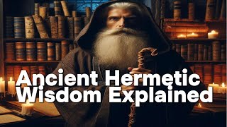 Introduction to Hermetism  The Ancient Wisdom of Hermes Trismegistus [upl. by Oeram]