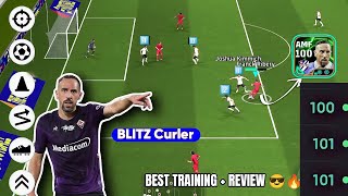 🔥🧠Free Franck Ribery Blitz Curler Best Training efootball  Franck Ribéry Best Progression Review [upl. by Onaimad]