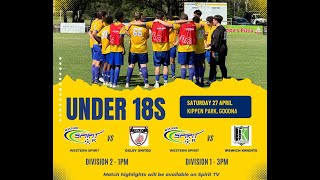 SPIRIT U18 Div 2 v Oxley United Apr 24 [upl. by Renard]