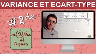 Calculer la variance et lécarttype  Seconde [upl. by Sug]