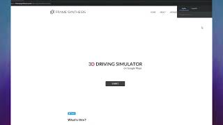 FRAME SYNTHESIS 2022conducir un vehículo en Google maps 🌎 [upl. by Jermaine894]