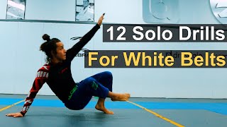 12 bjj drills every White Belt should do [upl. by Assanav419]