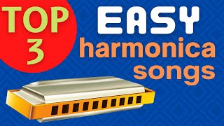 Harmonica Songs for Beginners  Easy Harp Tabs Lesson 1 [upl. by Nev]