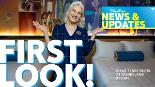 FIRST LOOK amp TOUR Pixar Place Hotel Guest Room at Disneyland Resort [upl. by Tempest35]