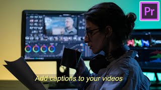 Free Premiere Pro Caption Template  How to Use it Easy to Use [upl. by Ferd]