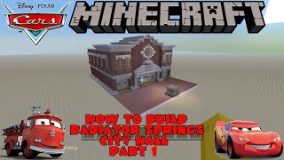 Minecraft Tutorial  How To Build The Traffic Court Pt1 Cars [upl. by Secrest948]