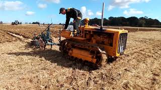 Grinstead Essex ploughing match 2022 caterpillar 02 ploughing [upl. by Dermot]