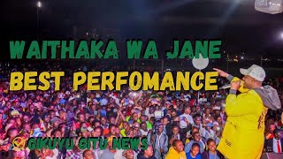 Waithaka wa Jane is a Beast See what he Did To the audience [upl. by Sothena]