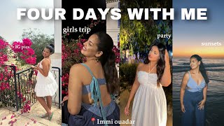 4 Days of Fun Girls Trip to Say Goodbye to Summer 🎀🥂 [upl. by Ytsrik]