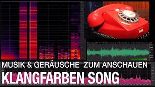 Klangfarben Performance  Schau was du hörst  Spektralanalysen mit Groove [upl. by Blodgett603]