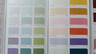 Asian paints Royal Luxury Emulsioninterior colour Card [upl. by Berna32]