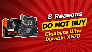 GIGABYTE Ultra Durable X670  8 Reasons Why You Should Think Twice ⚡💻 [upl. by Lili]