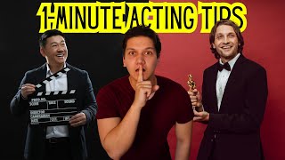 1Minute Advice on Acting Rejections [upl. by Nivrem525]