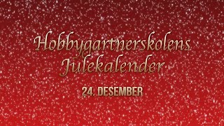 Julekalender 24 desember Trekning av vinnere av årets kalenderkonkurranse [upl. by Yleme]