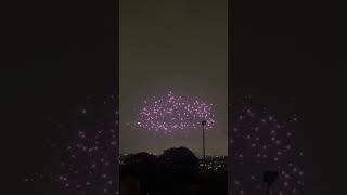 Alexandra Palace Fireworks Drone Show London 2024 droneshow london alexandrapalace drone 2024 [upl. by Odlonra]