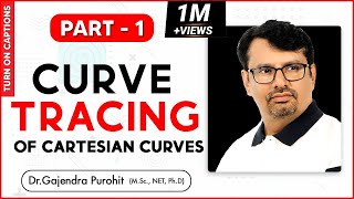 Curve Tracing of Cartesian Curve By GP Sir [upl. by Ordisi329]