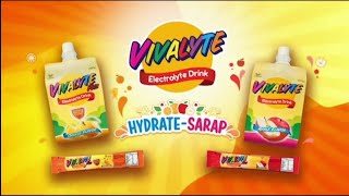 Vivalyte Electrolyte Drink Philippines TVC 2023 15S [upl. by Liagabba825]