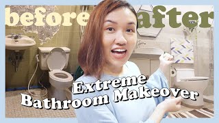 Extreme Bathroom Makeover  Banyo Storage Idea  by Elle Uy [upl. by Eartnoed]