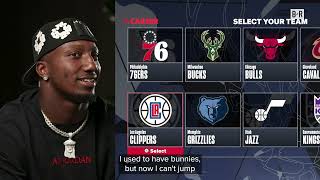 Deebo Samuel Reveals His NBA 2K24 MyPLAYER [upl. by Aikar]