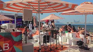 party at the beach dubai beach club dubai beach life [upl. by Dewees124]