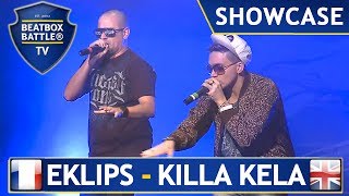 Eklips amp Killa Kela  Showcase  Beatbox Battle TV [upl. by Solim]