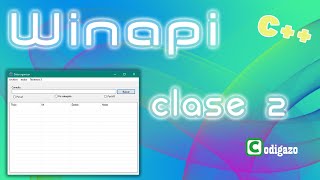 Curso de Winapi Clase 2  Eventos en Winapi [upl. by Ytsanyd]