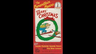 The Berenstain Bears Beginner Book Video The Bears Christmas 1990 VHS [upl. by Anirahtak]