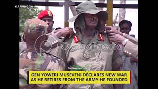 Part 3  Museveni A Military Genius Retires Into Other Wars  Gen Tumwine Read M7s Citation [upl. by Yclek]